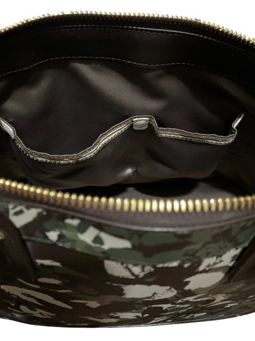 Henri Bendel Custom Patch Camo Satchel - Picture 14 of 14